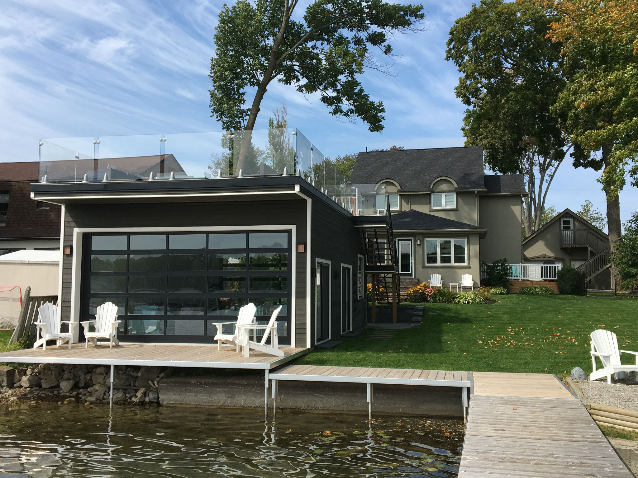 Design of decks, garages and boathouses